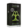 Ouch! Glow Harnais phosphorescent Bra Harness Glow